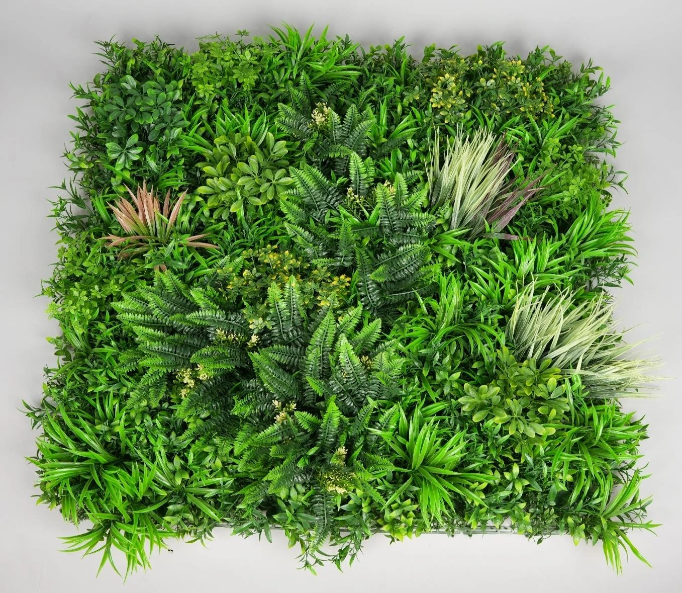Green Wall Mix Leaves New 100x100cm (UV)